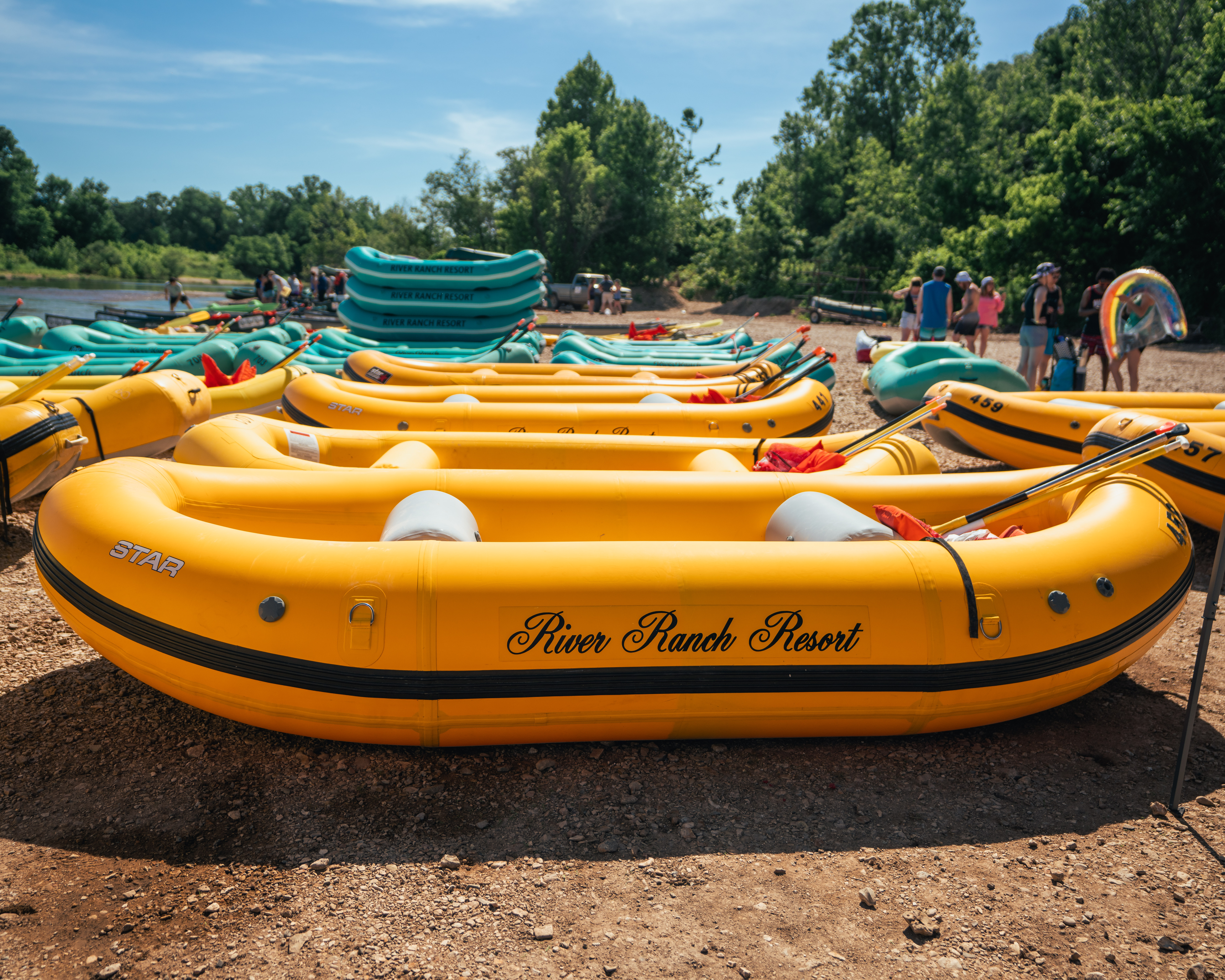Riverat Raft Rafts - River Ranch Resort