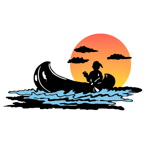 image of person in canoe using oar on river River Ranch Resort Noel, Missouri