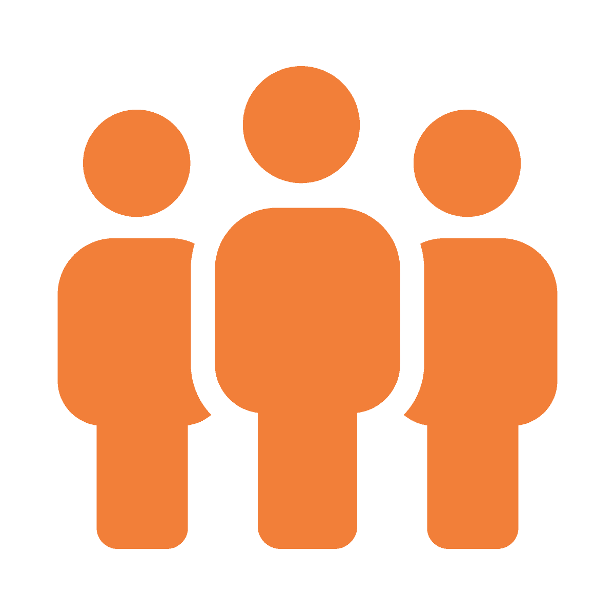 icon showing three people